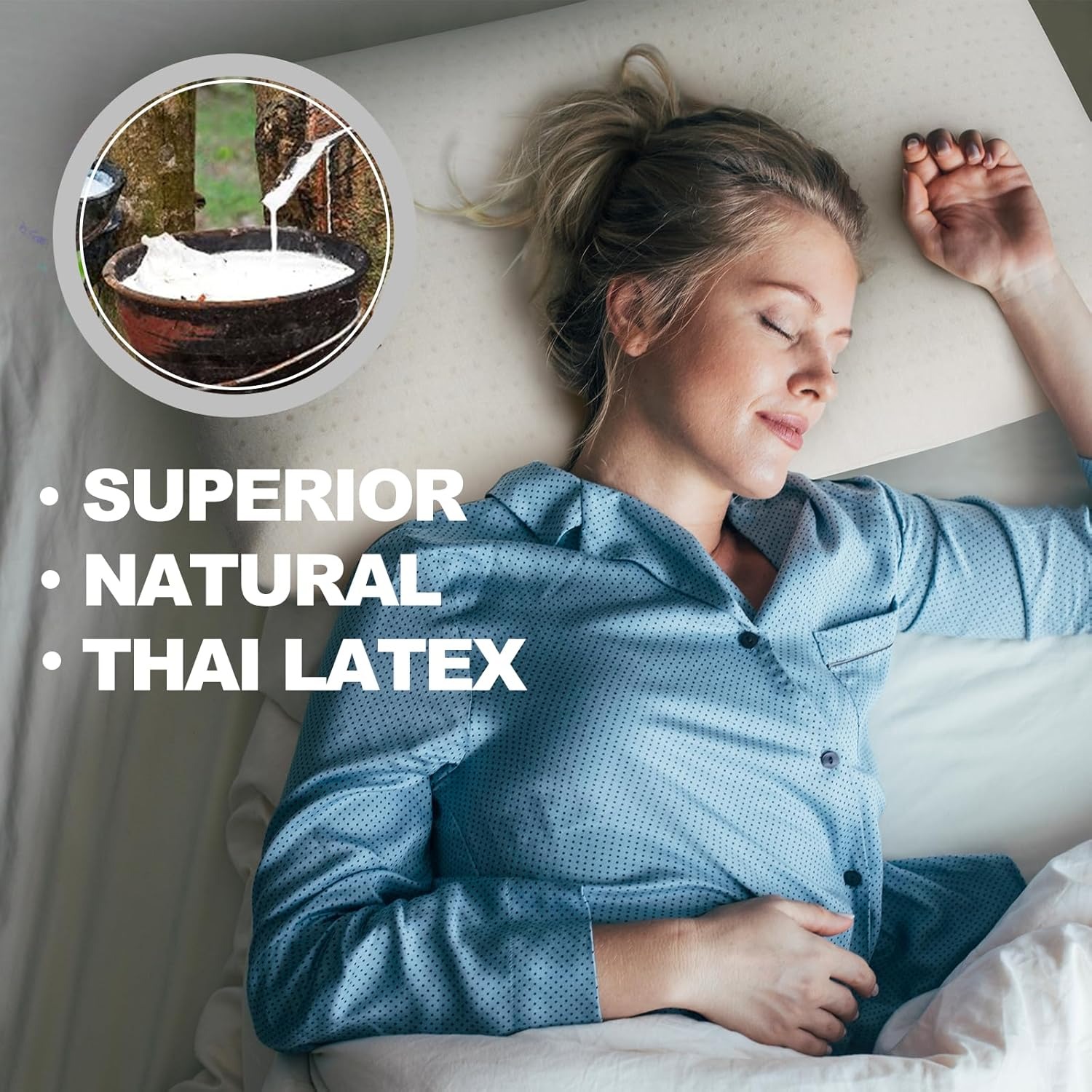 Natural Dunlop Latex Pillow King Size — image 11